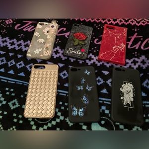 Apple iPhone 8 Plus cases (Like new haven’t been used )